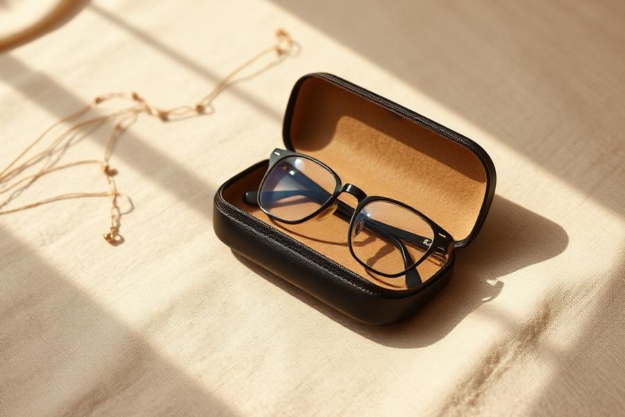 Gotowe okulary w etui